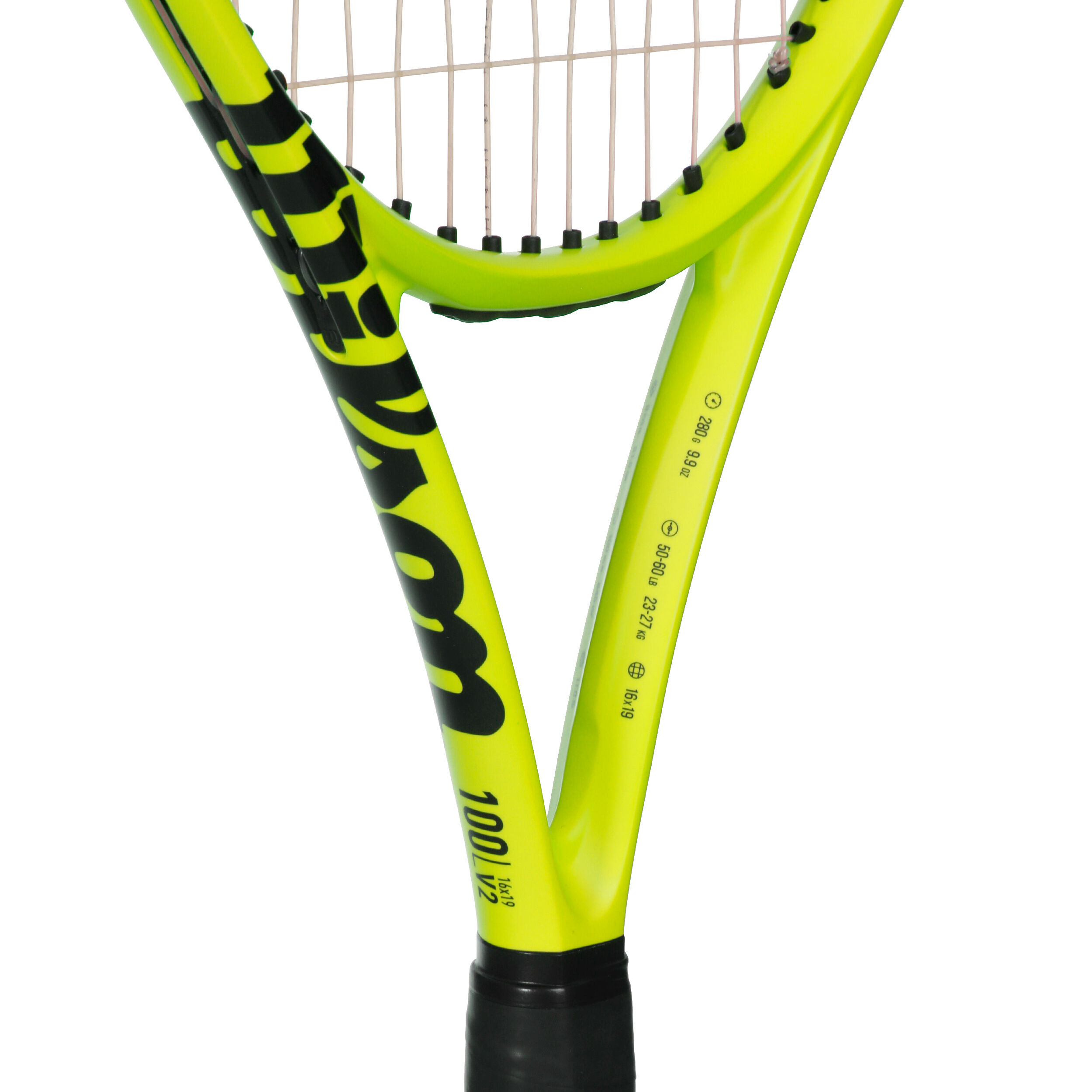 Wilson Clash 100L V2.0 Bright Neon Yellow Raquettes test