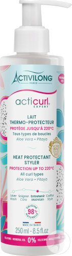 Activilong Acticurl Expert Lait Thermo-Protecteur Tous Types De Boucles Flacon-Pompe 250ml