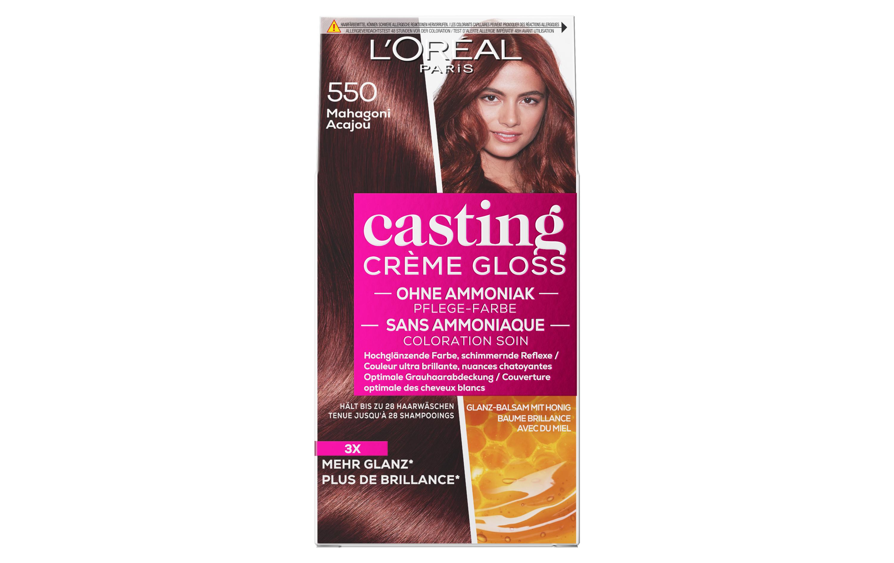Casting Crème Gloss 550 MahagoniSemi-Permanente Haarfarbe