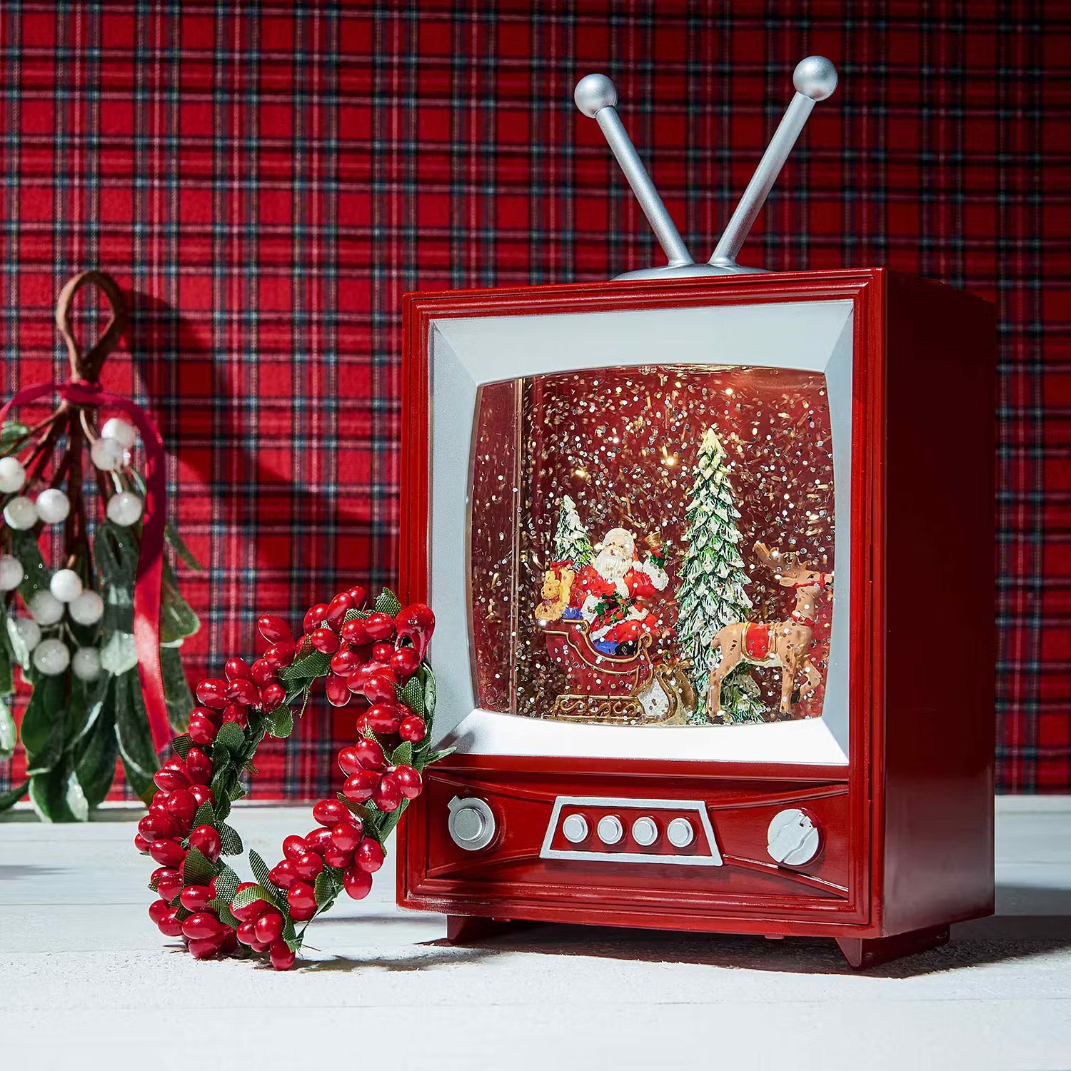 SANTA TV Dekoobjekt