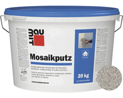 Baumit Mozaïekpleister M329 lichtgrijswit 20 kg