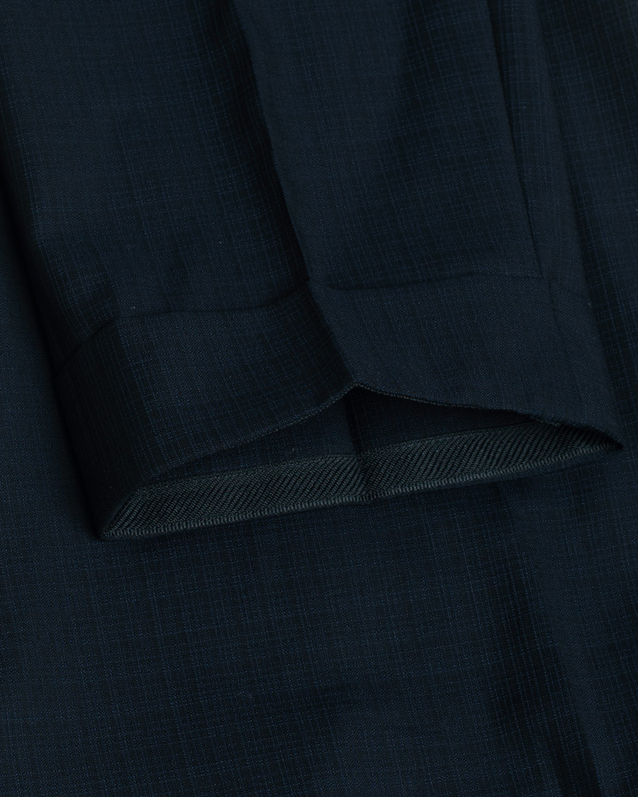 Gaiola Napoli Single Breasted Wool Suit Navy 50