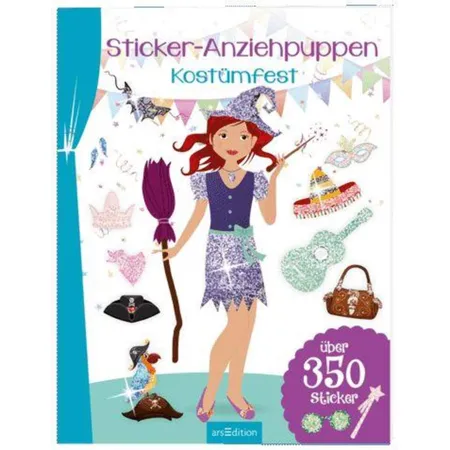 ars Edition Sticker Anziehpuppen Kostümfest