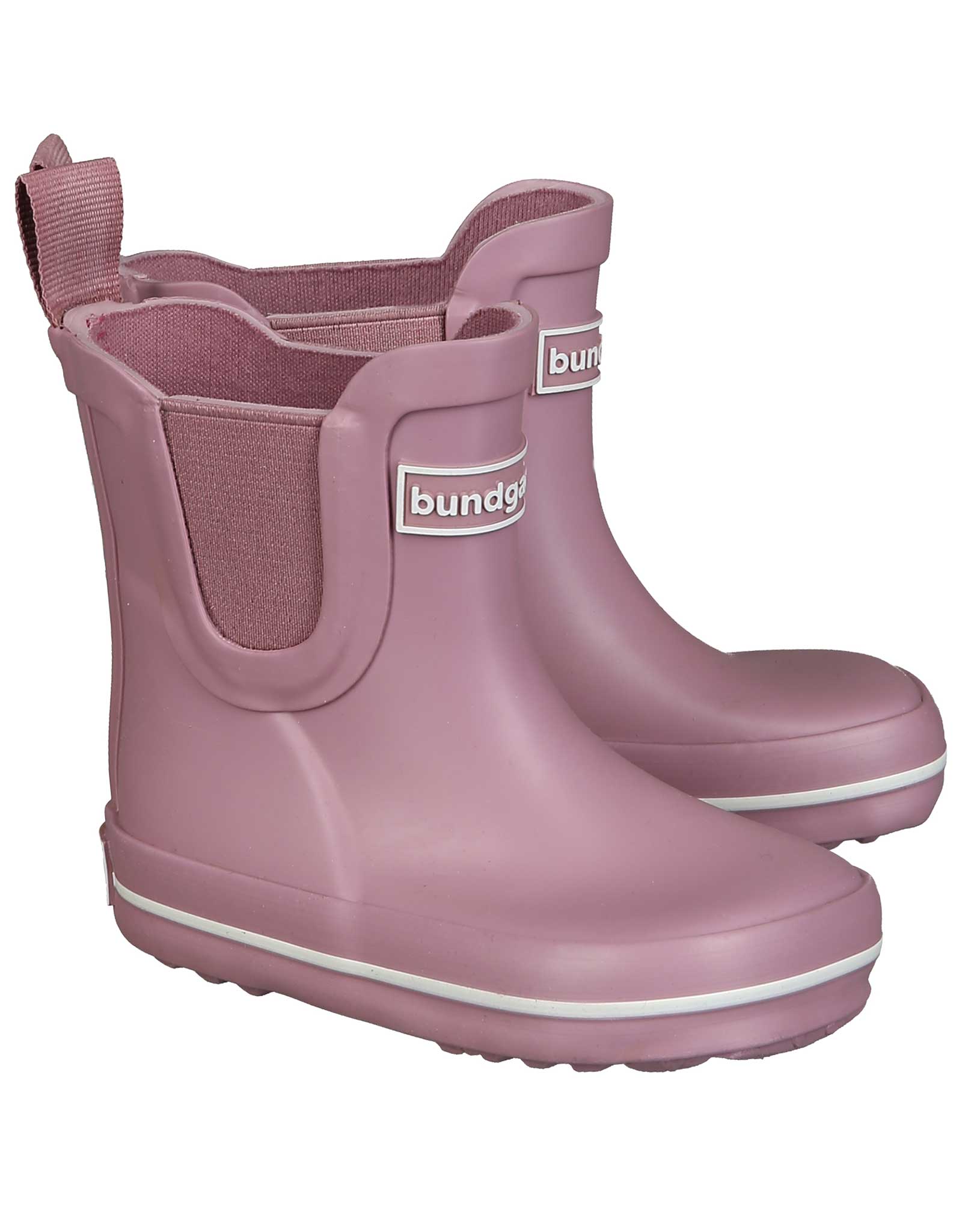 Gummistiefeletten CHARLY LOW in dark rose