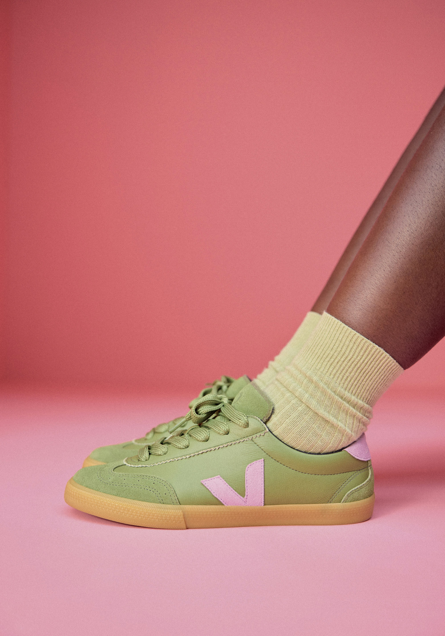 Veja Sneaker Volley O.T. Make my Lemonade Kiwi Orchid
