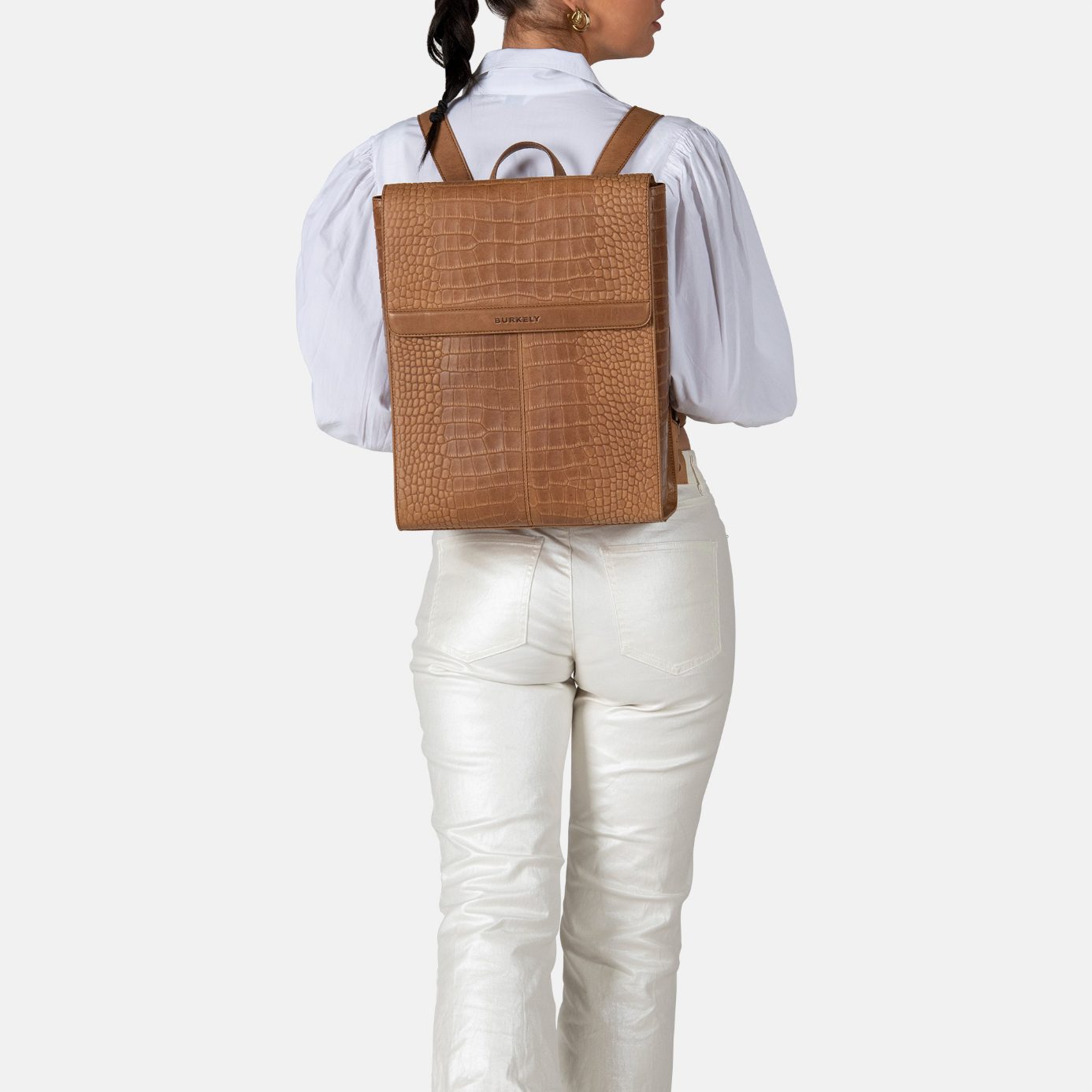 Burkely Casual Cayla Backpack 14 inch Cognac
