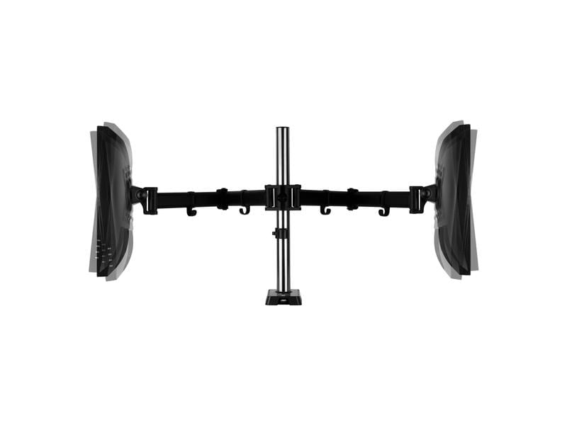 Arctic Cooling Tischhalterung Z2 (Gen 3) bis 30 kg – Schwar Dual-Monitorarm mit USB Hub