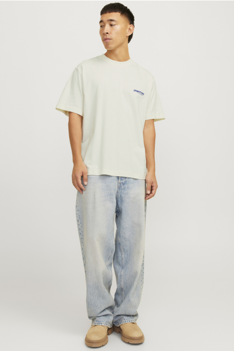 Jack & Jones beige heren t-shirt