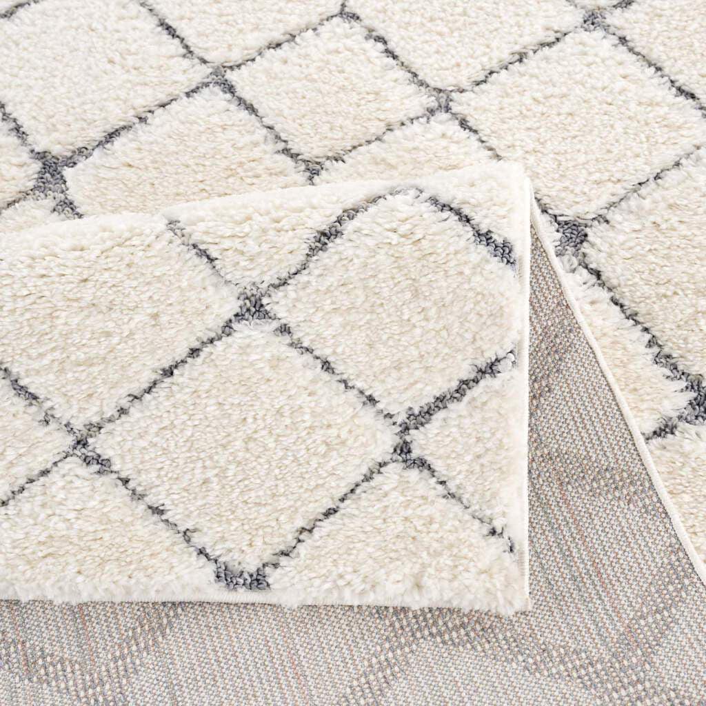 Carpet City Hochflor-Teppich »Focus 4499« rechteckig 20 mm Höhe Läufer, Boho, Hochtief-Muster/ 3D-Effekt, für Wohnzimmer, Schlafzimmer