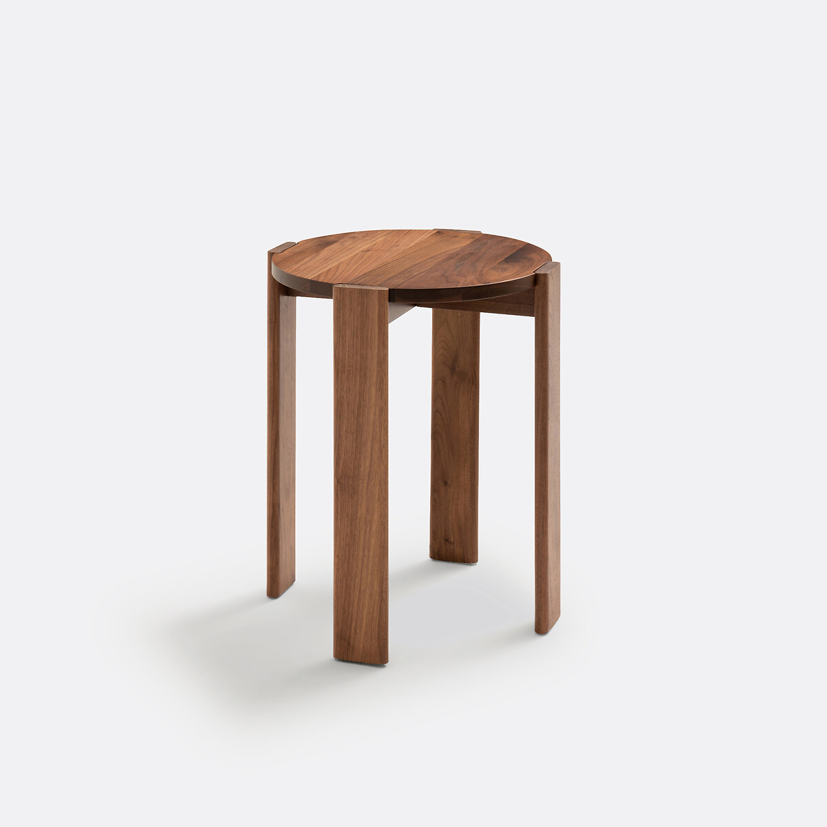 LA REDOUTE INTERIEURS<br>Mesa lateral ou de cabeceira em nogueira POKHARA