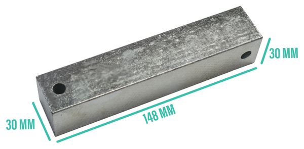 Rallonge d'extension pour remorque à vélo mono-roue pour roue 29
