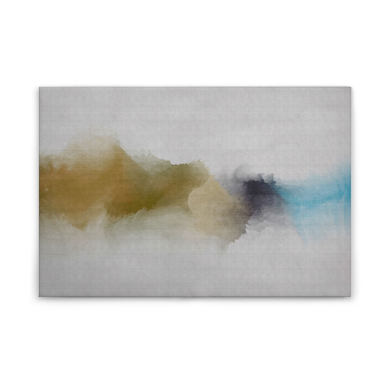 Leinwandbild DAYDREAM - gelb-grau - 90x60 cm