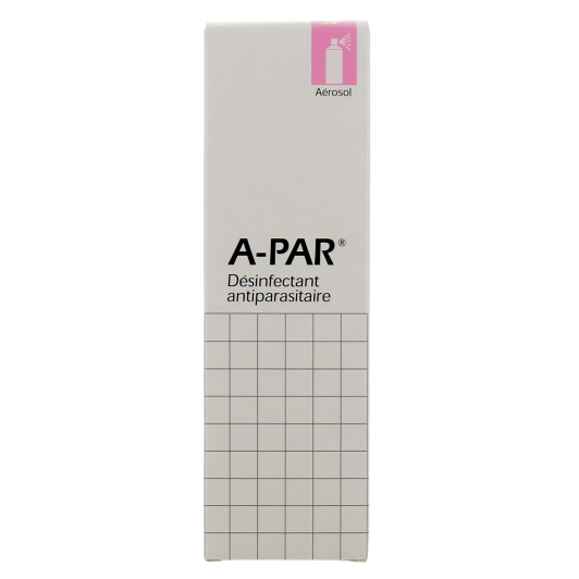A-Par Désinfectant Antiparasitaire Spray - Poux, Puces, Punaises