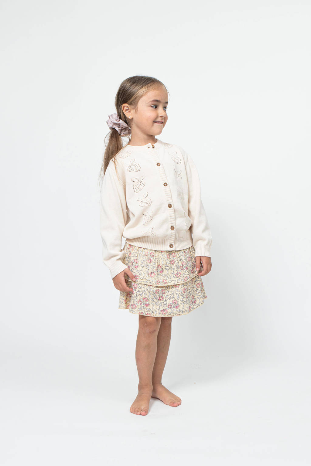 Sofie Schnoor rok met all over print roze