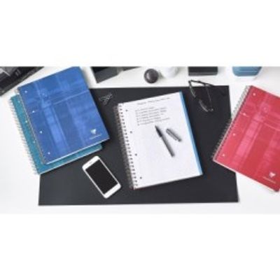 Cahier Bind'O Block Clairefontaine - A4 – 240 Pages - Quadrillage 5x5 - Papier 90 g/m² - Couverture Rigide