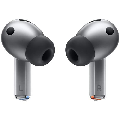 Galaxy Buds3 Pro ANC Wireless Bluetooth Kopfhörer Headset mit Galaxy AI   Qi Lade Case (SM-R630NZAAEUC) - Silber
