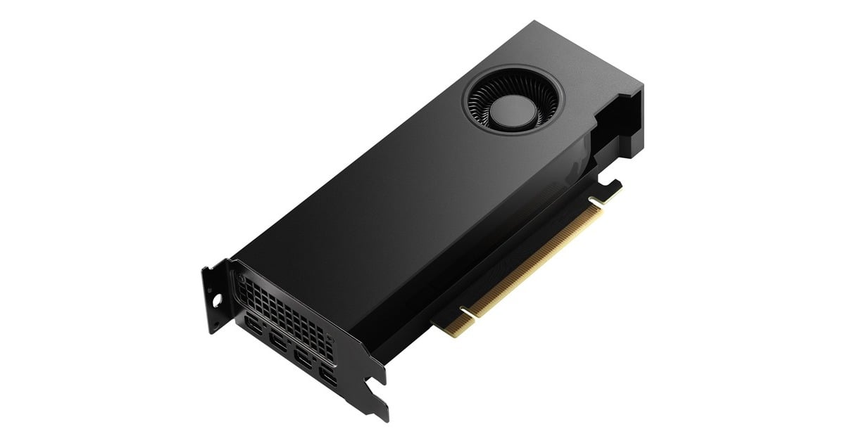 PNYQuadro RTX A4000 SFF ADA 20GB grafische kaart  (4x mini-DisplayPort, Retail)