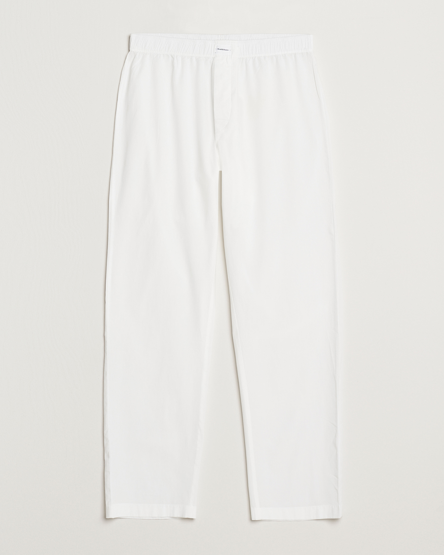 Bread & Boxers Woven Pyjama Pant White