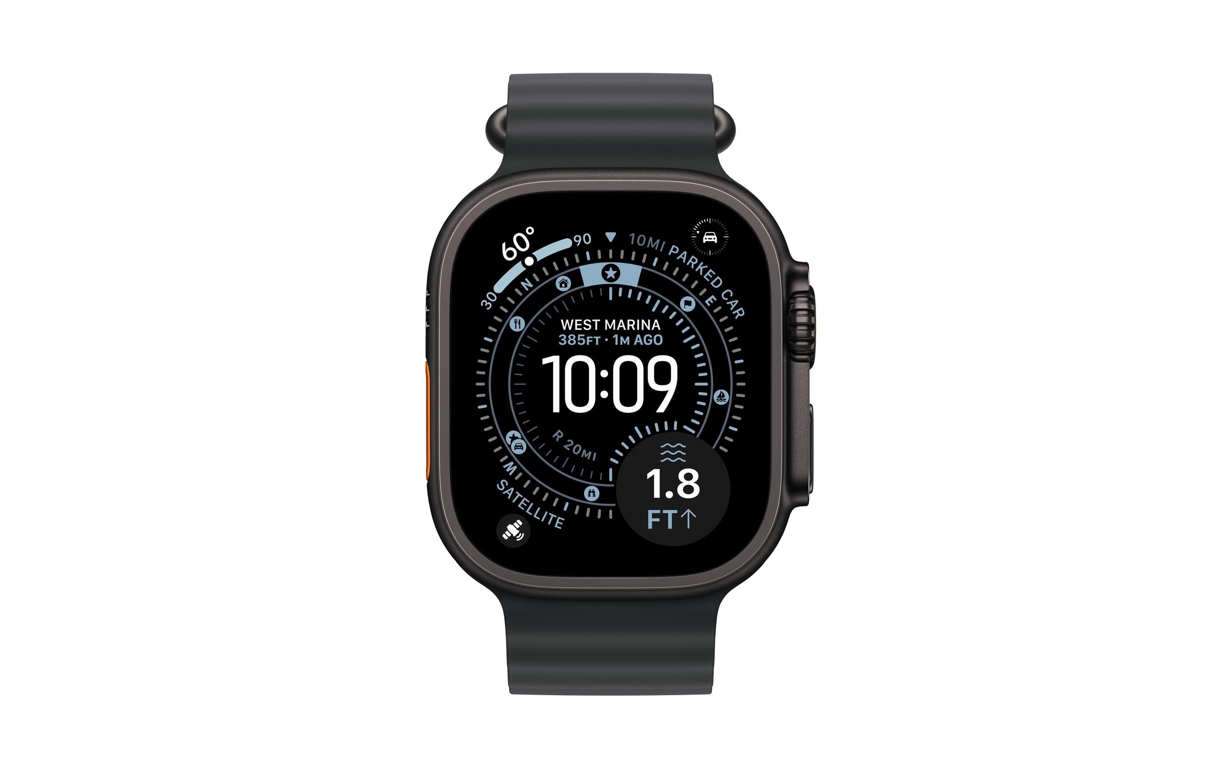 Apple Smartwatch »Watch Ultra 3 Titanium« ( ) Watch OS