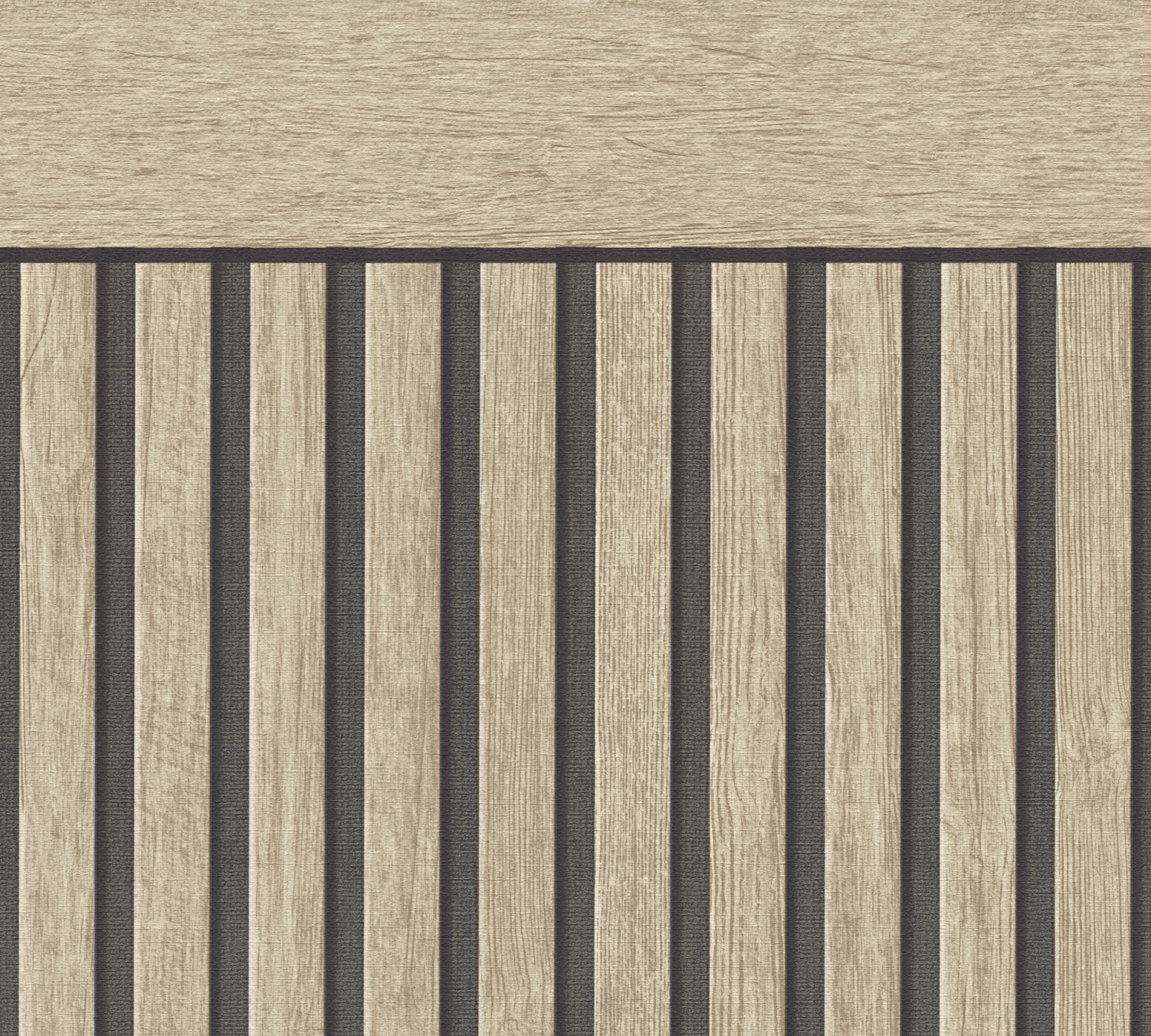 A.S. Creation Vliestapete - beige - Holzpaneele - 5 Meter