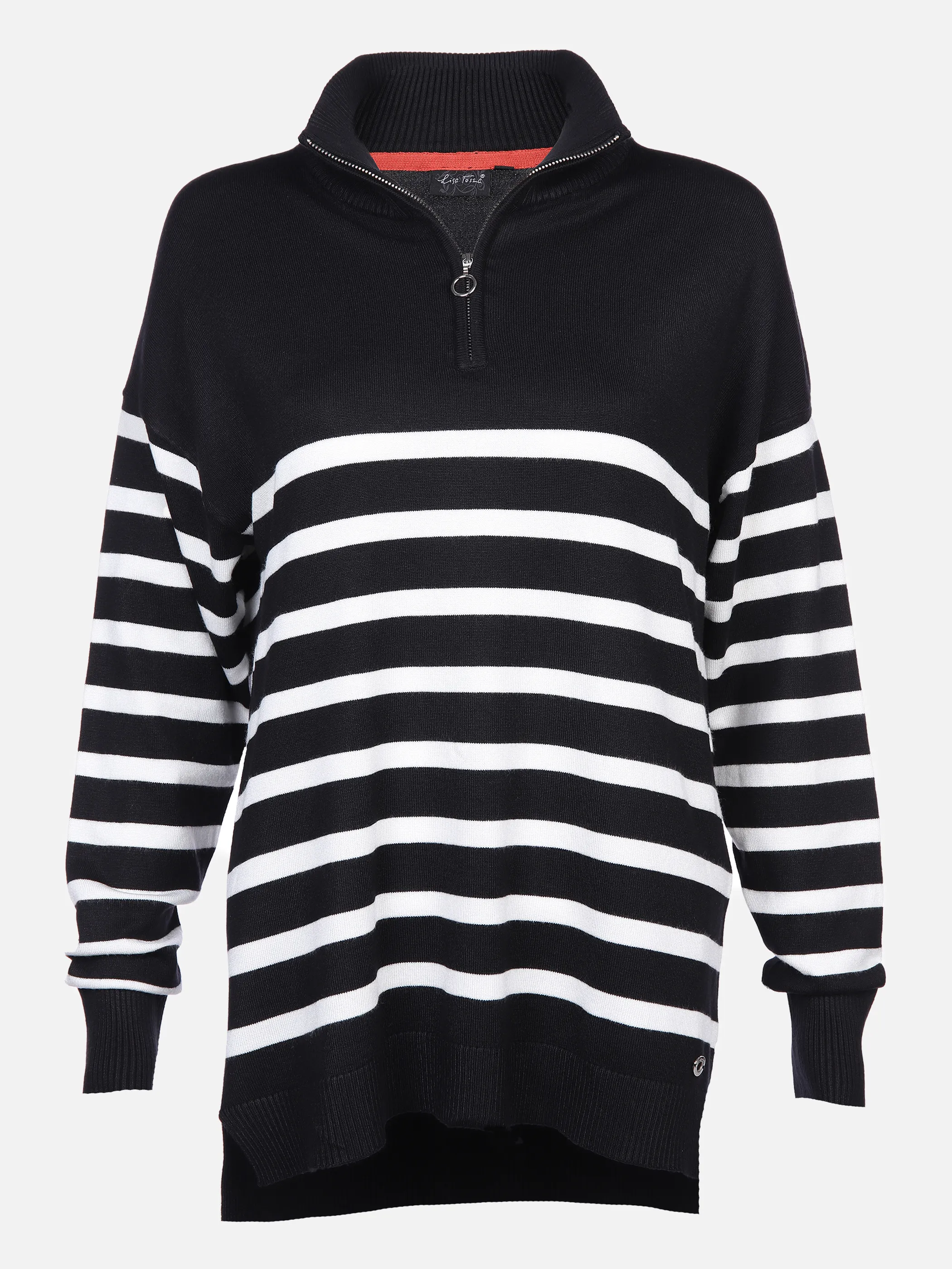 Damen Stricktroyer mit Streifen
