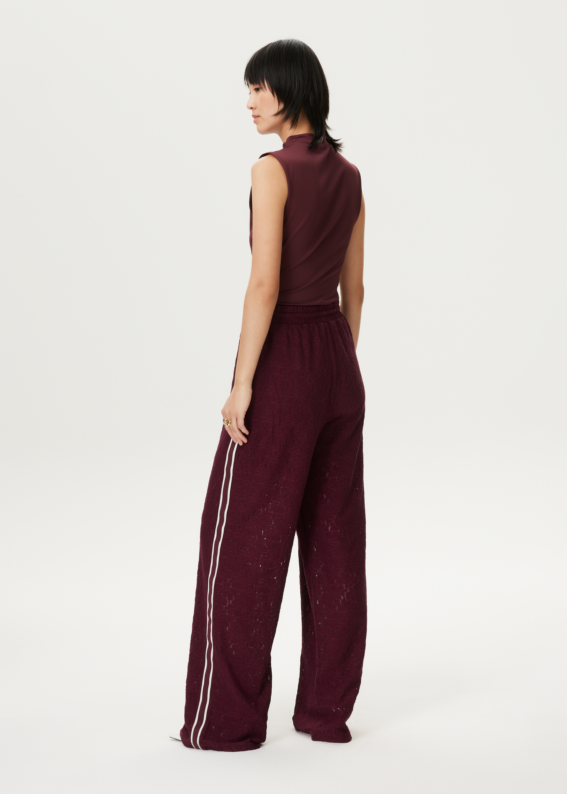 Halter top met drape