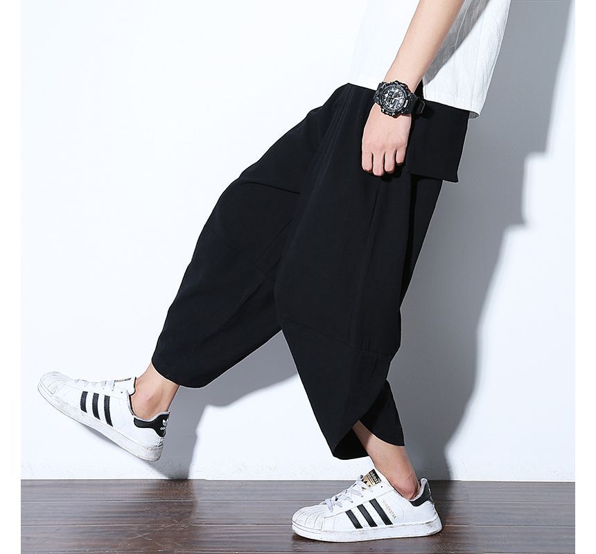 Ninine - Effen cropped harembroek