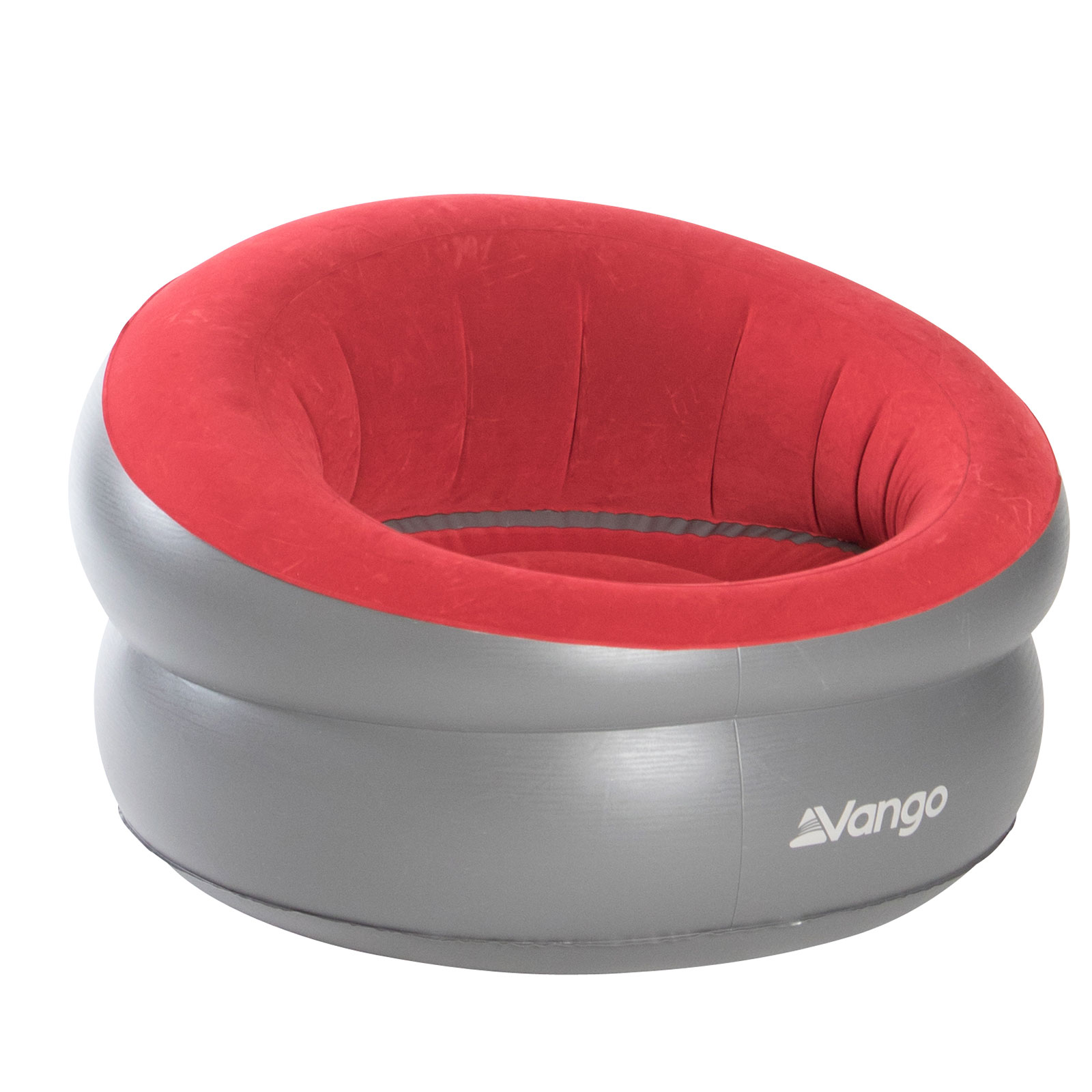 VANGO Luft Sessel Deluxe Camping Couch Garten Stuhl Luft Sofa Lounge Aufblasbar Farbe: Carmine Red