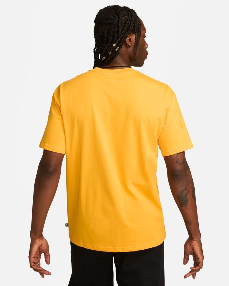 T-shirt Nike SB Jaune & Noir pour homme