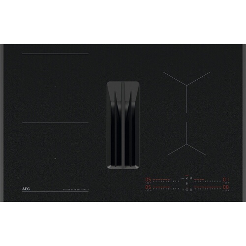 Plaque de cuisson avec hotte intégrée Aeg TH84CB03FZ SaphirMatt