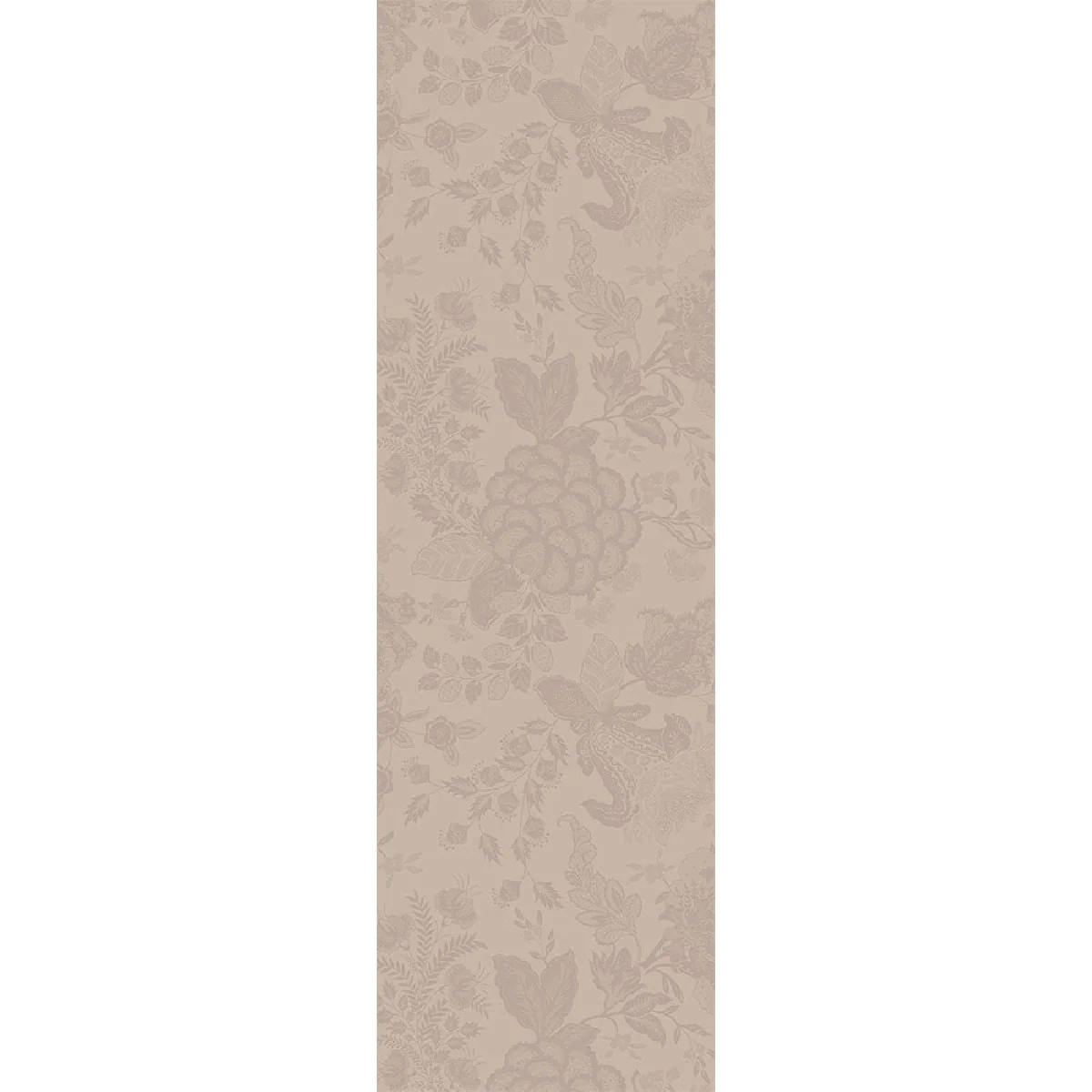 Chemin de table antitache déperlant métis lin & coton beige 174X54 Gar