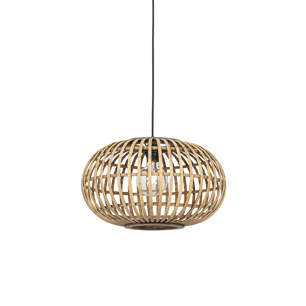 Oosterse hanglamp bamboe 44 cm - Amira