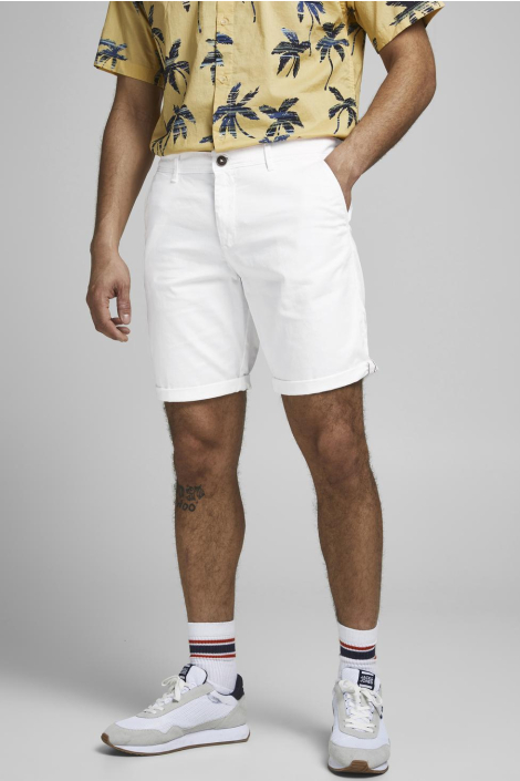 Jack & Jones witte heren korte broek