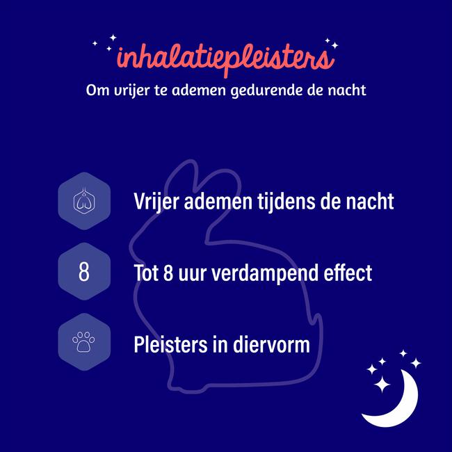 Dampo Inhalatiepleisters 6 pleisters