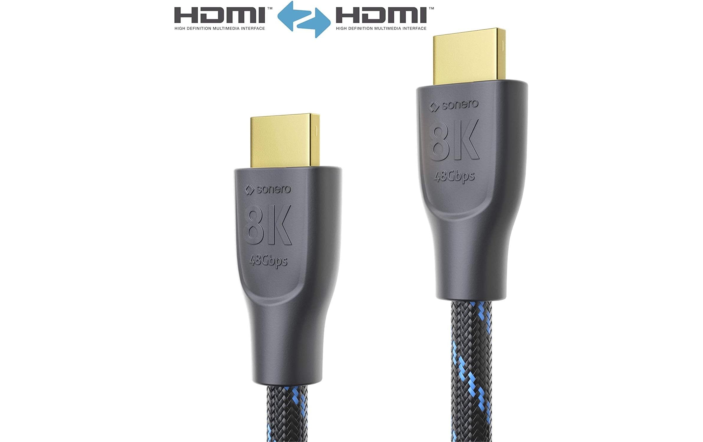 Kabel 8K Premium High Speed HDMI - HDMI, 5 m8K High Speed HDMI Kabel mit Ethernet