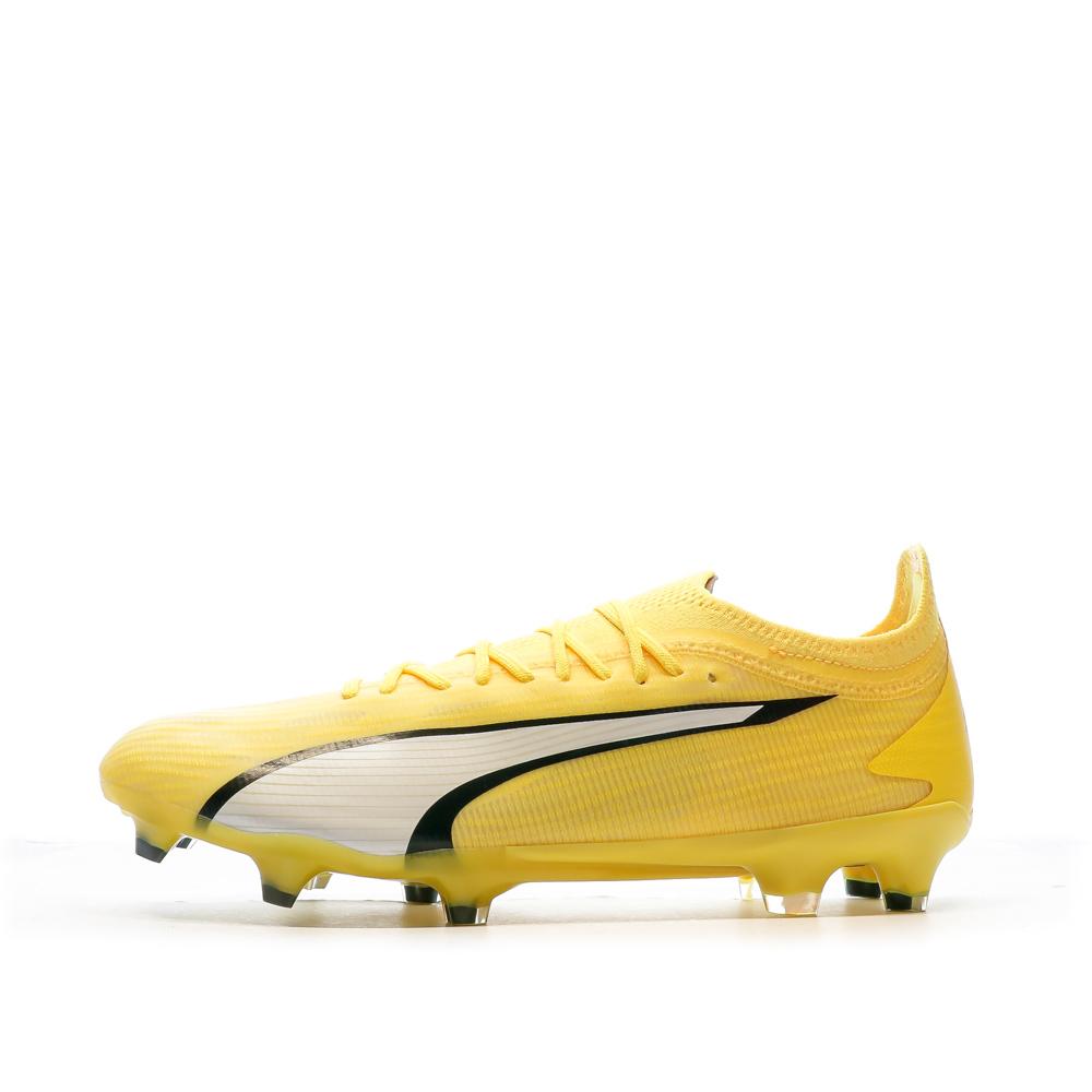 Puma Chaussures de football Jaune/Noire Homme Puma Ultra Ultimate 107311