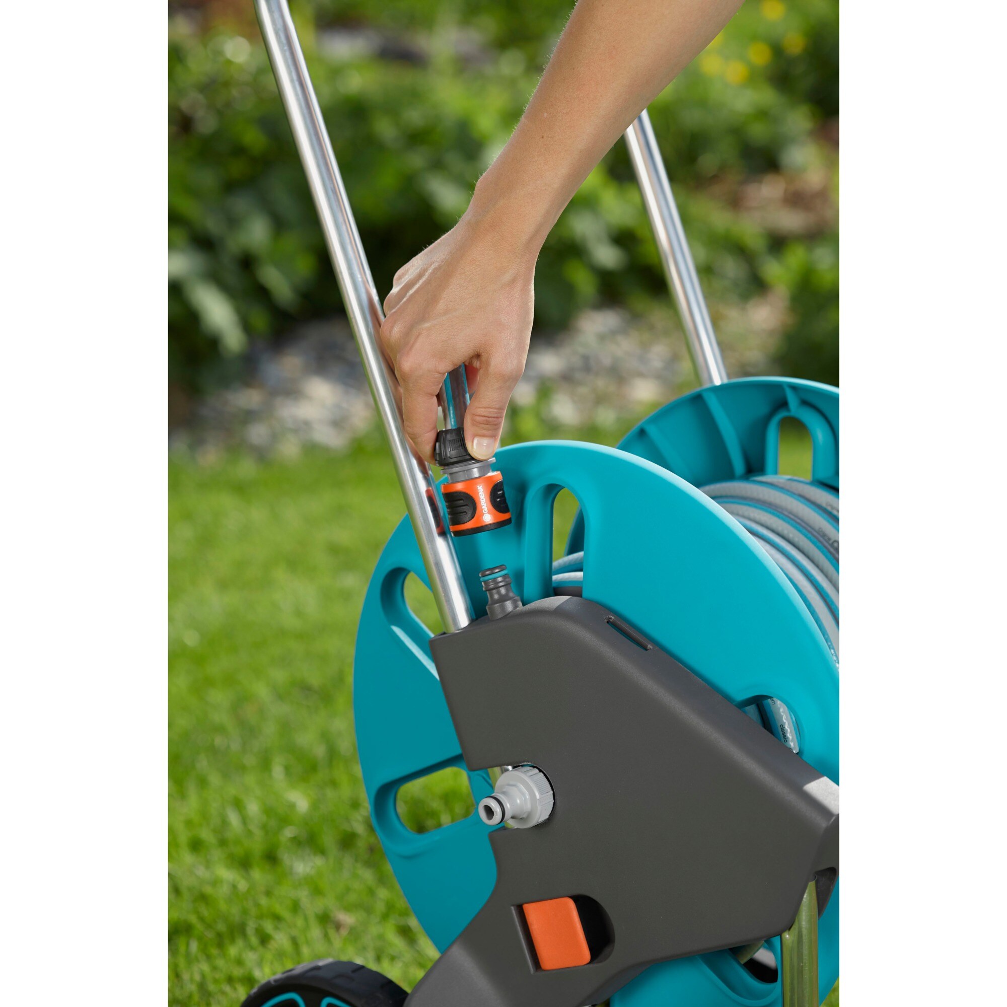 GARDENA Schlauchwagen Schlauchwagen CleverRoll M Set