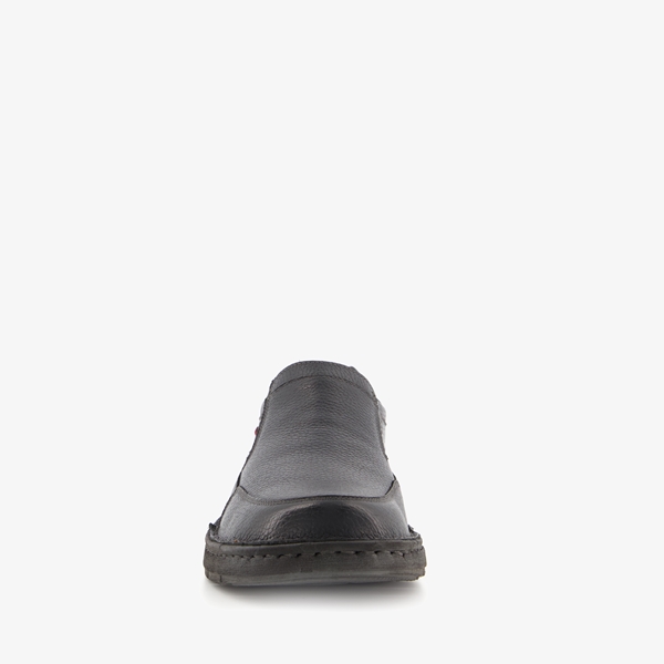 Hush Puppies leren heren instappers zwart