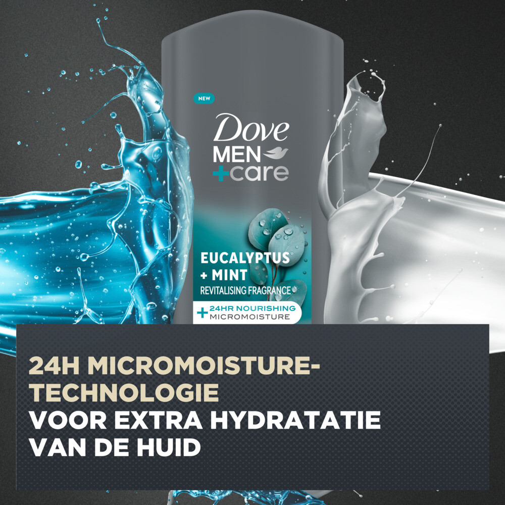 Dove Douchegel Men+ Care Eucalyptus + Mint400 ml