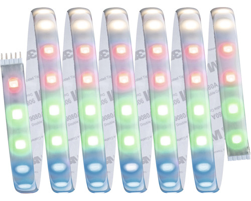 MaxLED 500 Uitbreidingsset 2,5 m 1250 lm 3000 K + RGBW Kleurregeling 150 Gecoate LED's 24V Smart Home Compatibel na Uitbreiding