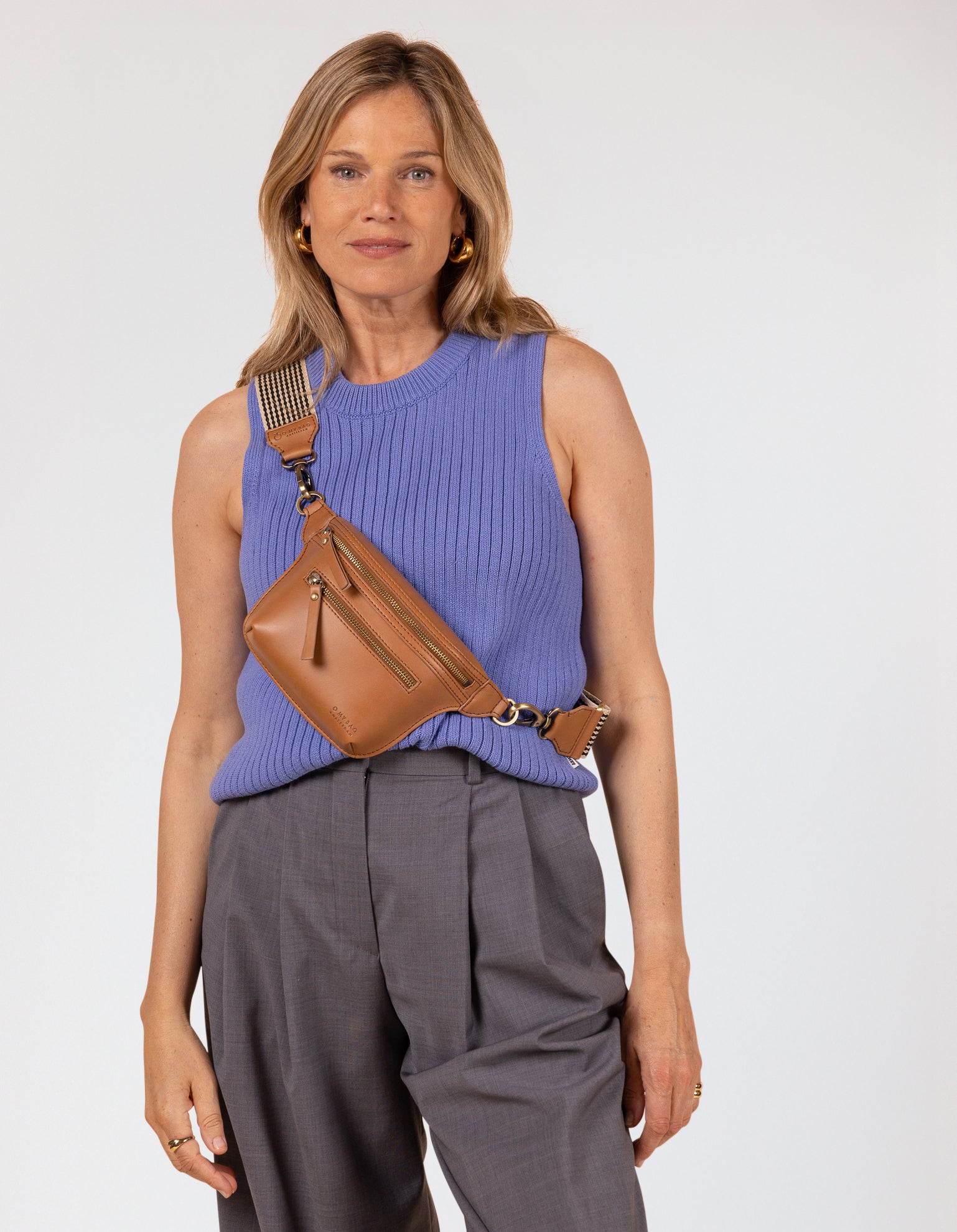 Beck's Bum Bag - Cognac Vegan Uppeal™