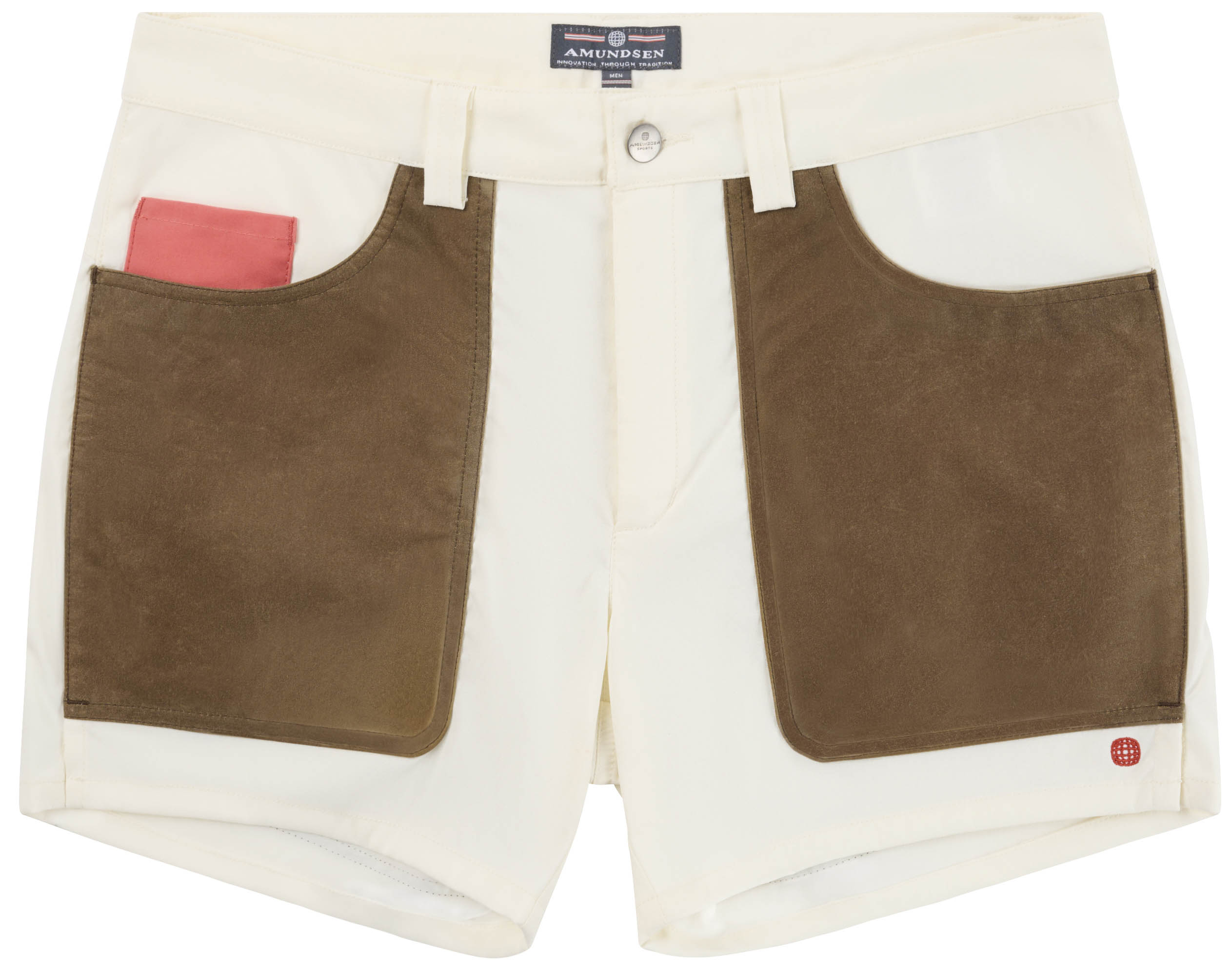 5incher Field Shorts Herre 010/Offwhite/Tan