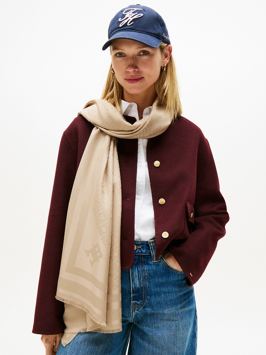 TOMMY HILFIGER<br>Monograma Sjaal