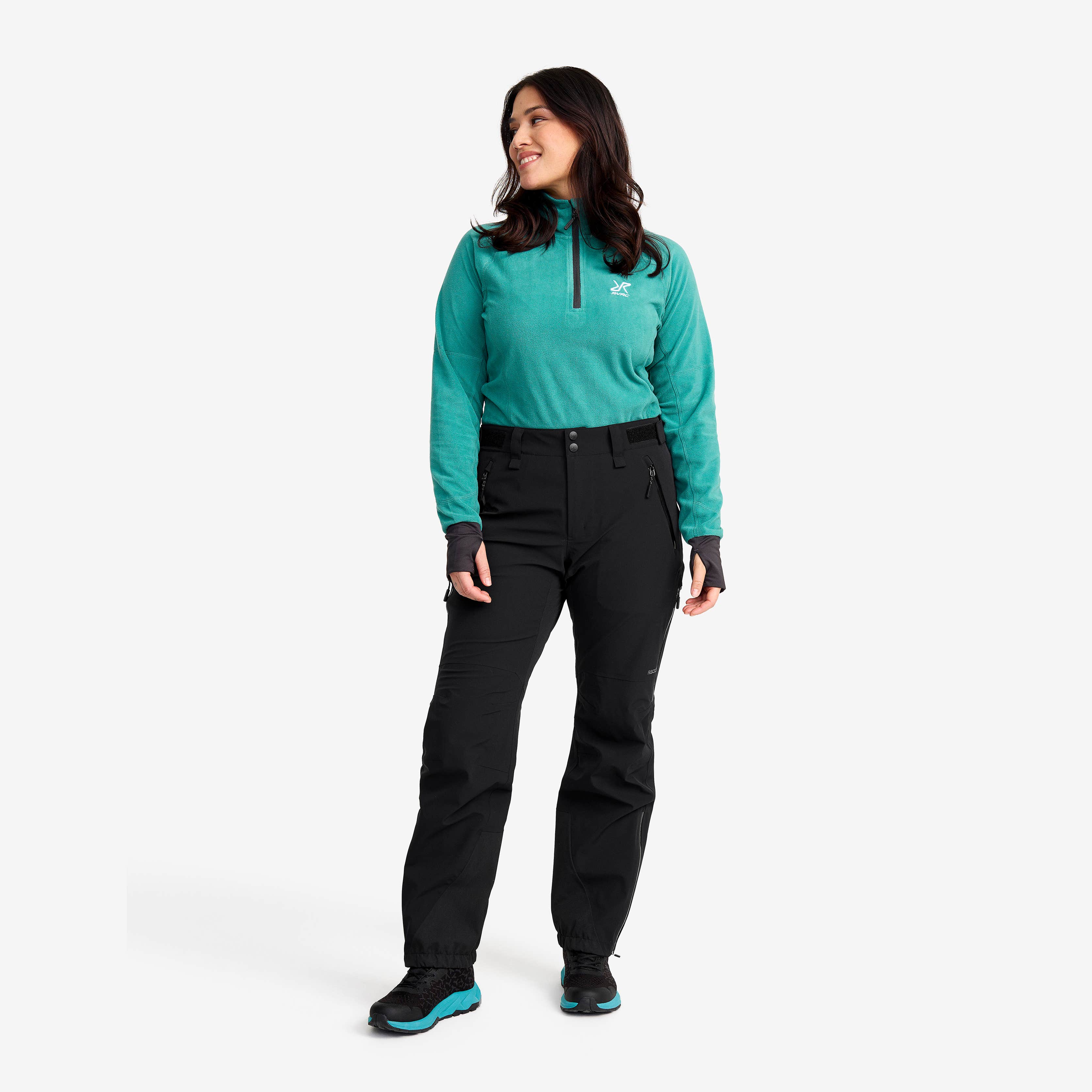 Cyclone 3L Shell Pants Dame Black