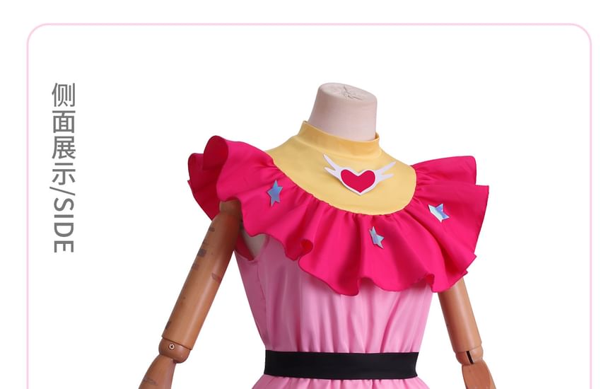 Feravin - Oshi No Ko Hoshino Cosplay Kostuumset / Lange Volledige Pruik