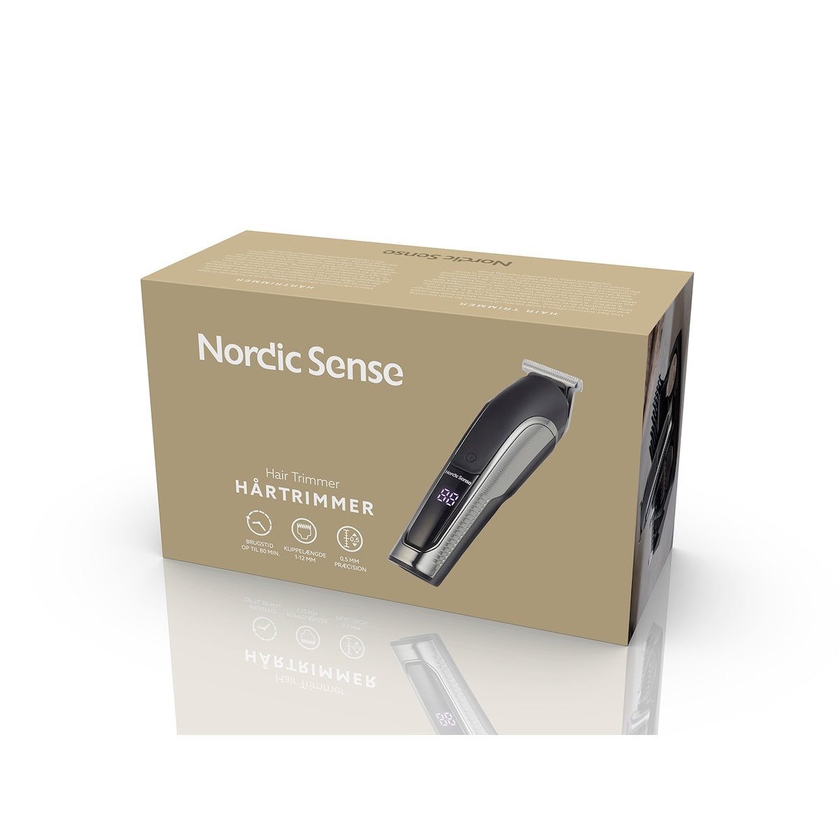 Nordic Sense Hair trimmer set Black/Silver
