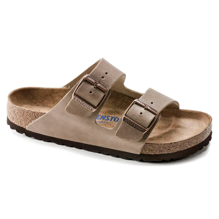 Birkenstock Unisex Arizona Soft Footbed Regular Tabacco Brown