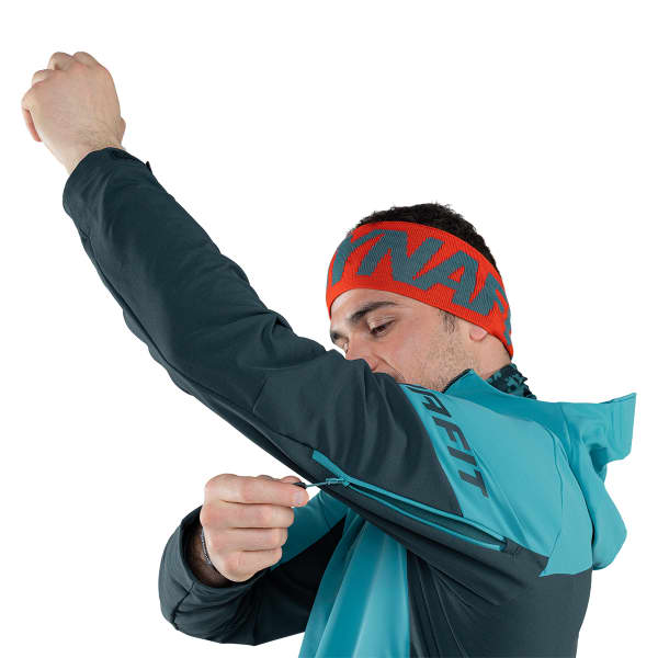 Veste ski de randonnée DYNAFIT RADICAL INFINIUM HYBRID JKT M STORM BLUE