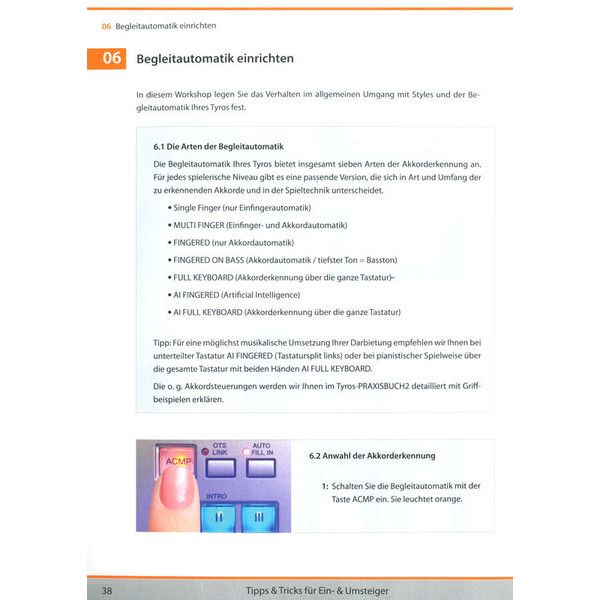 Keys Experts Verlag Tyros Praxis Buch 1