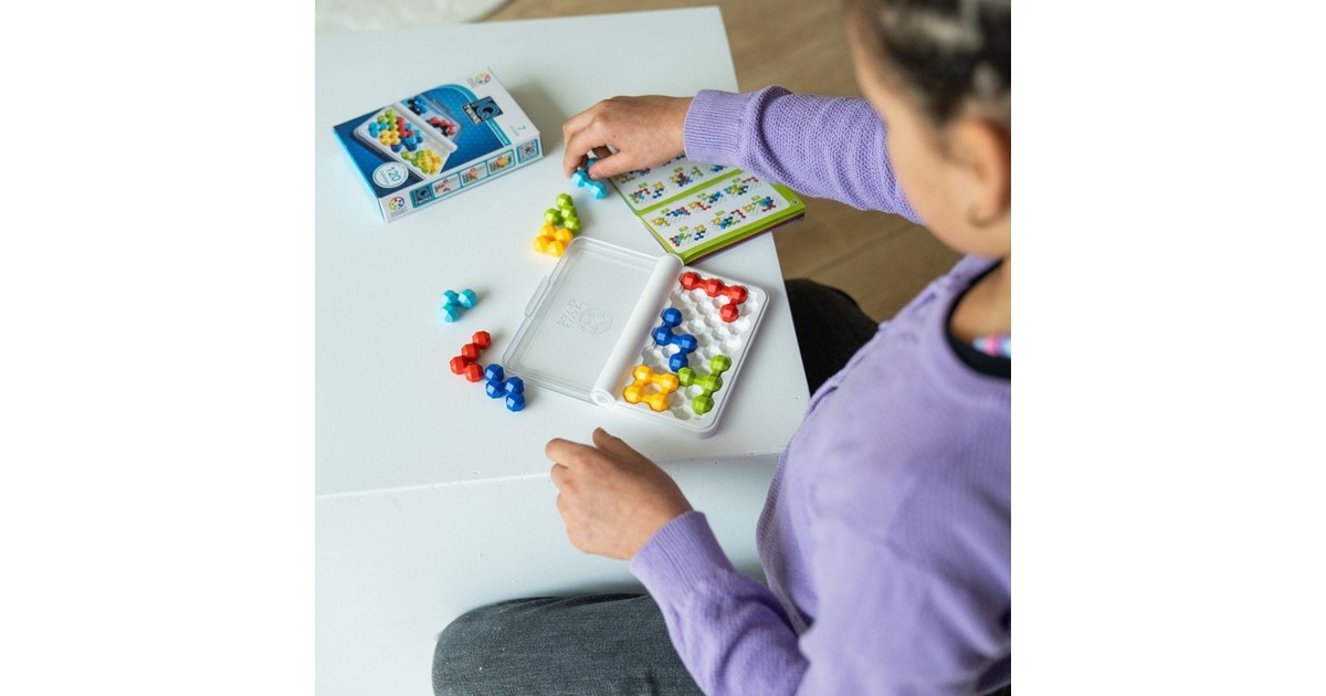 SmartGamesIQ Twins Denkspel  (Nederlands, 1 speler, Vanaf 7 jaar, 120 opdrachten)